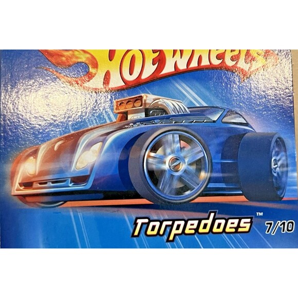 2005 Hot Wheels #47 First Editions-Torpedoes 7/10 SLIDER Lime w/5 Spoke Wheels - Picture 4 of 6